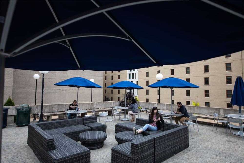 University Student Center Terrace