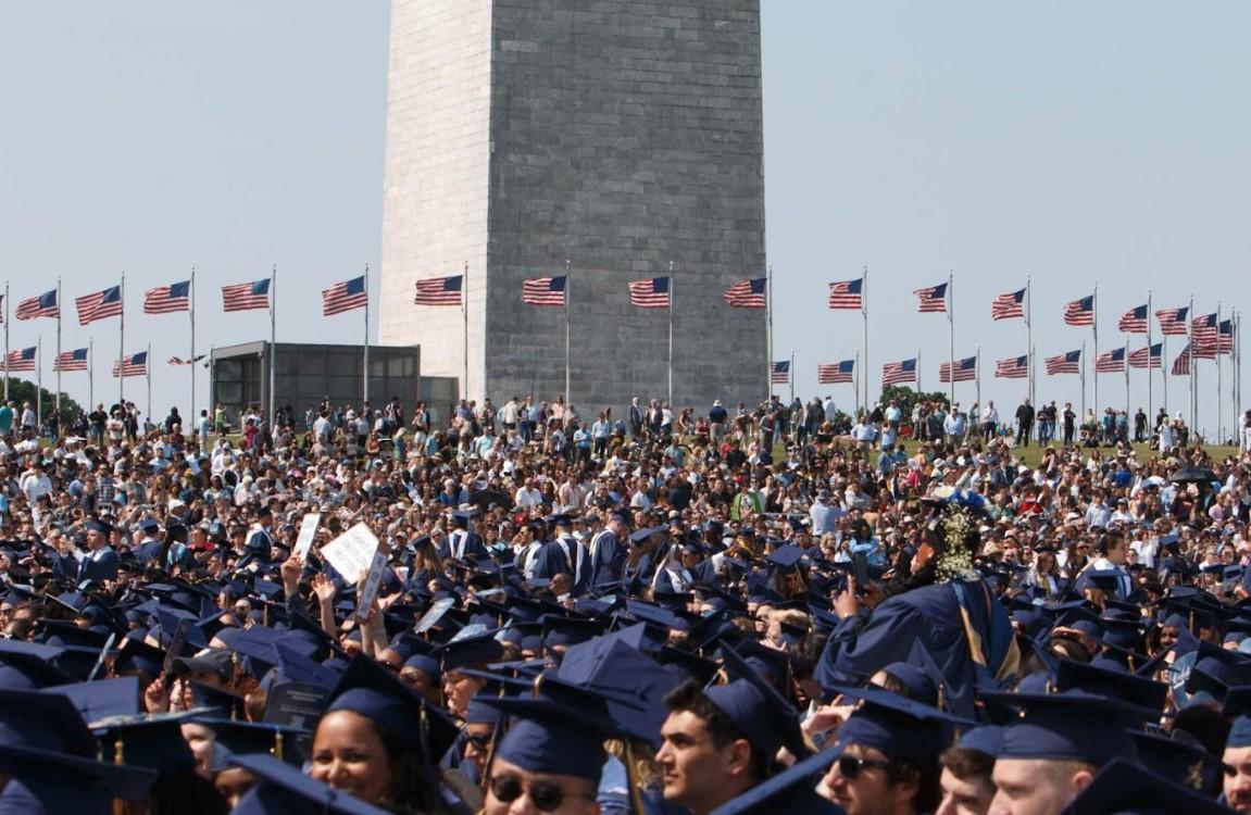 Commencement on the National Mall